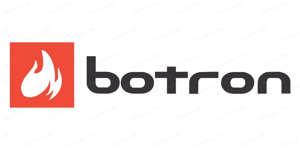 Botronsoft Wordmark Logo PNG with transparent background