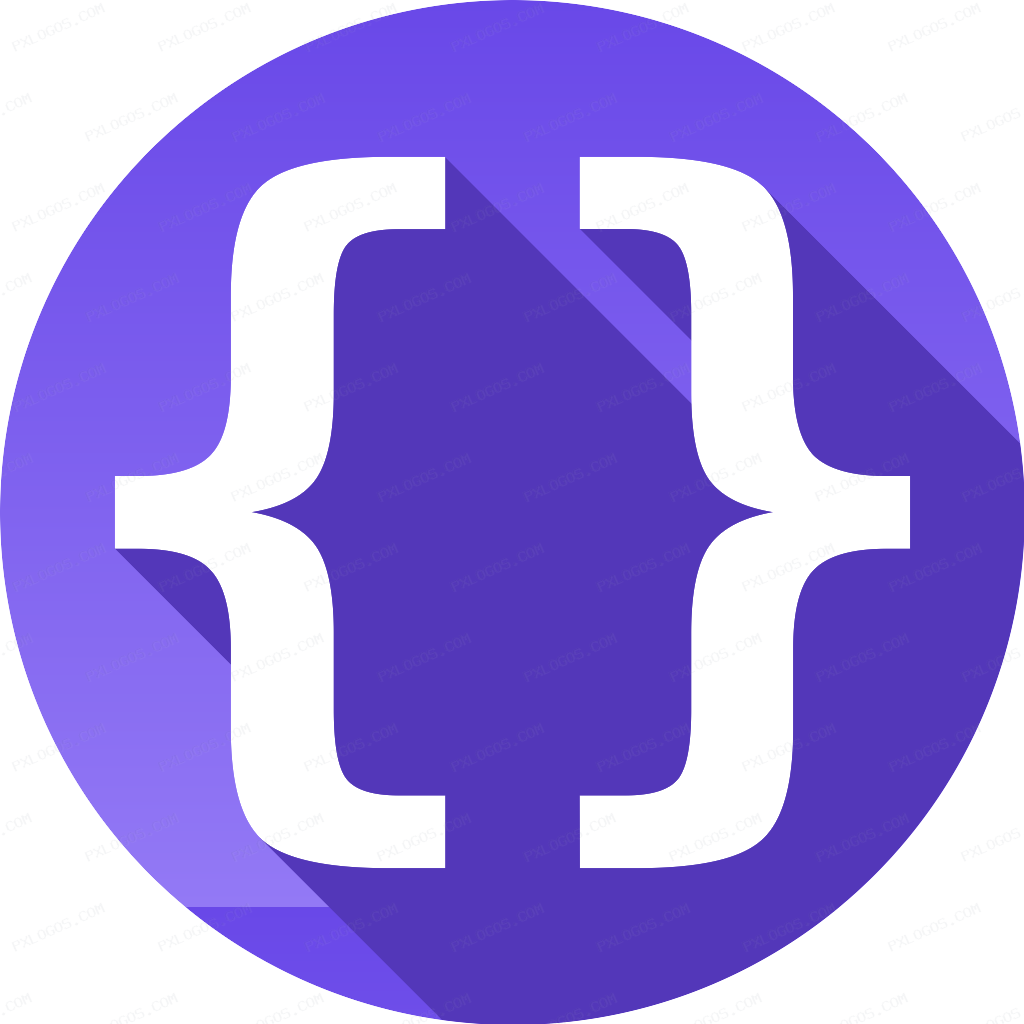 Bracket Logo PNG with transparent background