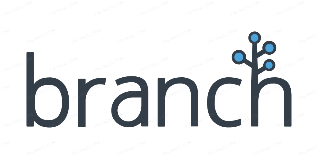 Branchio Wordmark Logo PNG with transparent background