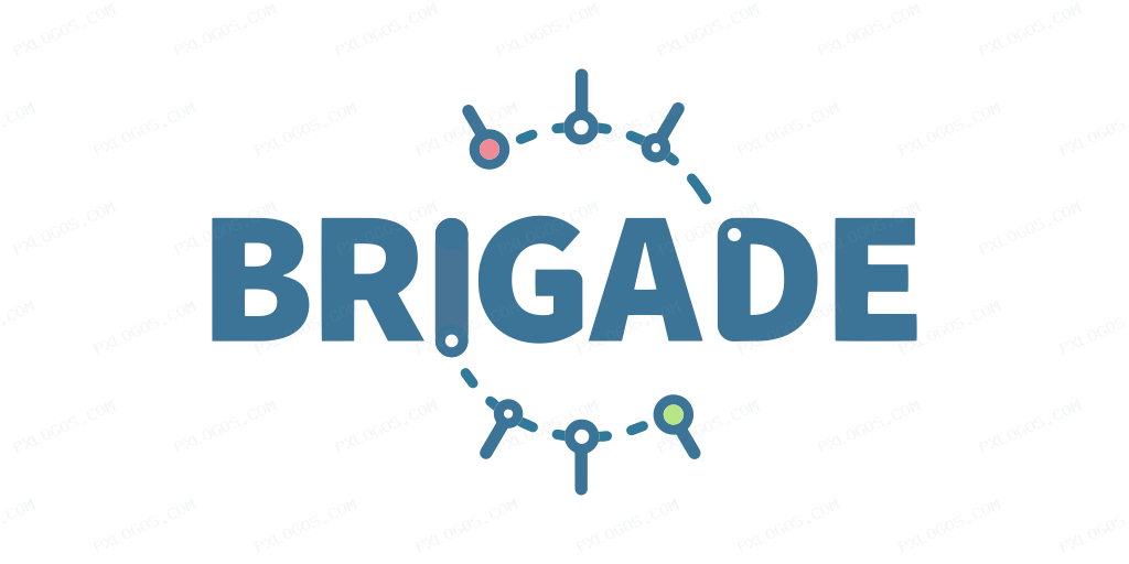 Brigadesh Wordmark Logo PNG with transparent background