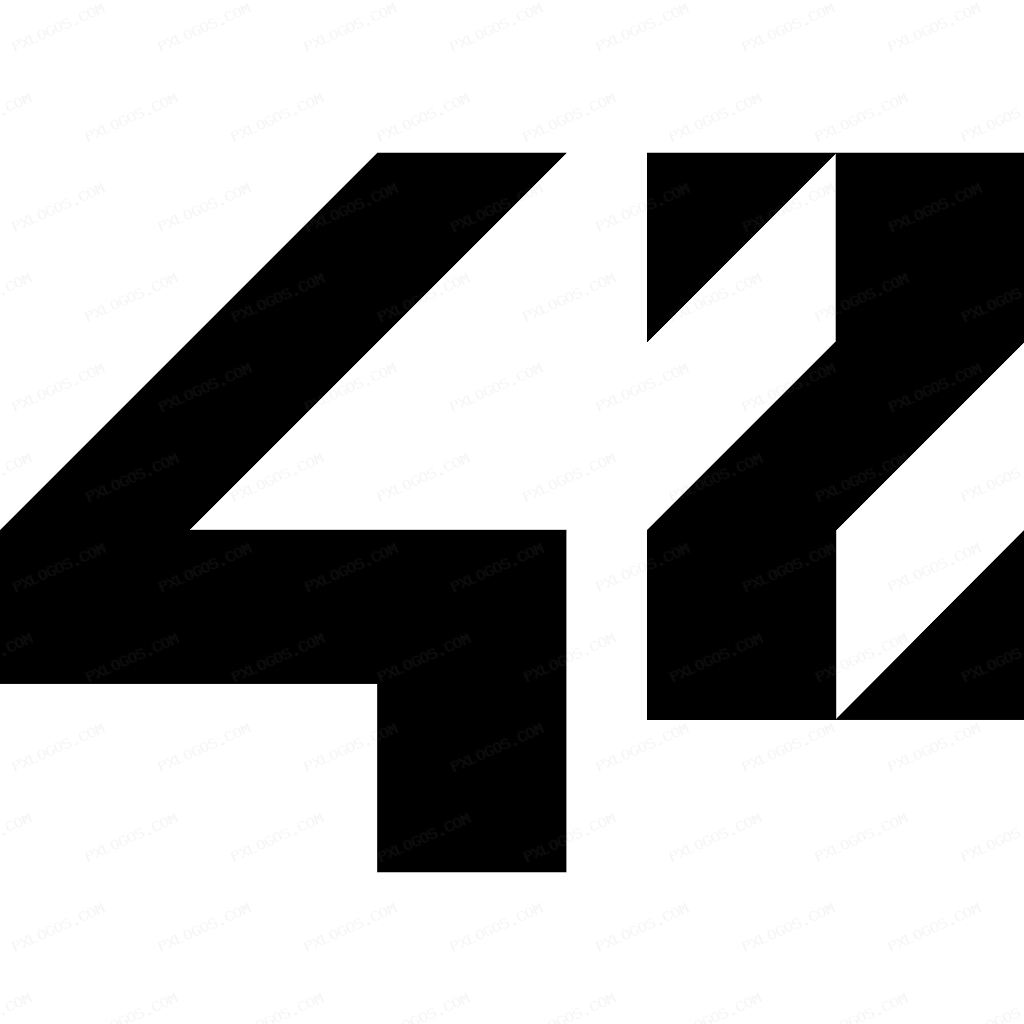 42 Logo PNG with transparent background