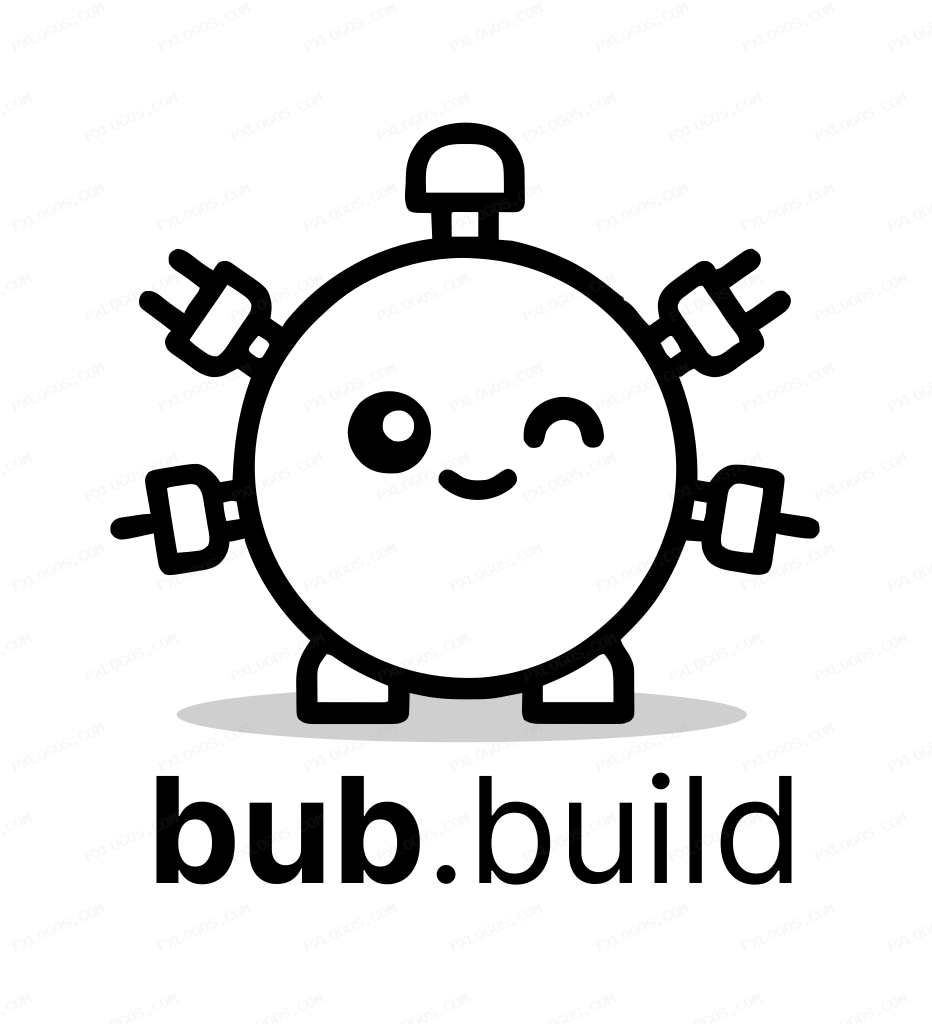 Bub Logo PNG with transparent background