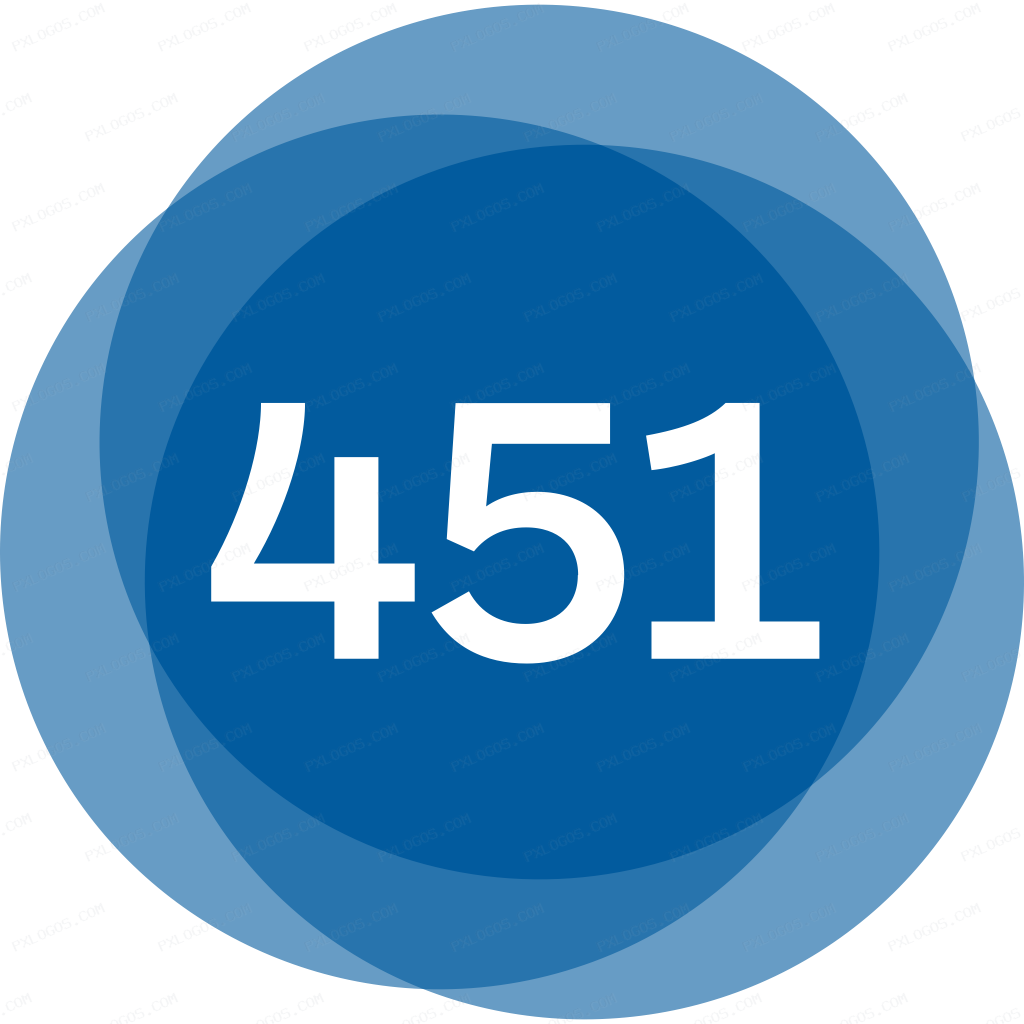 451research Logo PNG with transparent background