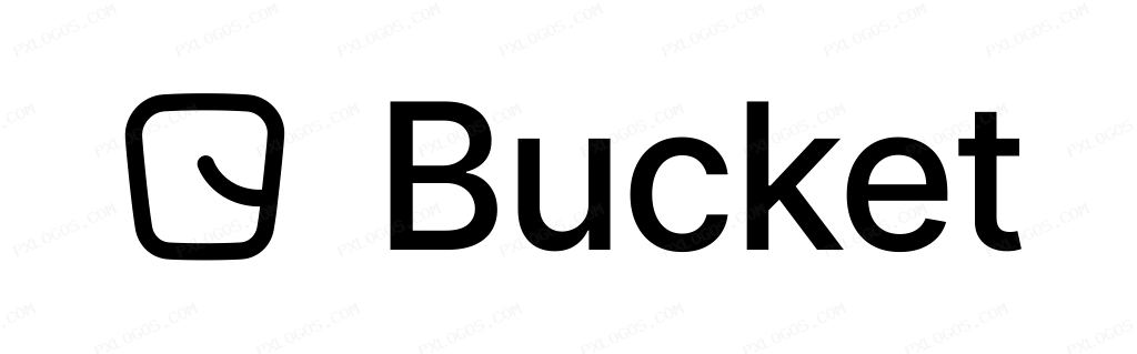 Bucket Logo PNG with transparent background