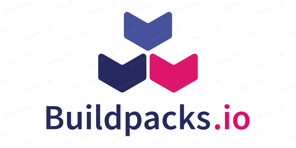 Buildpacksio Wordmark Logo PNG with transparent background