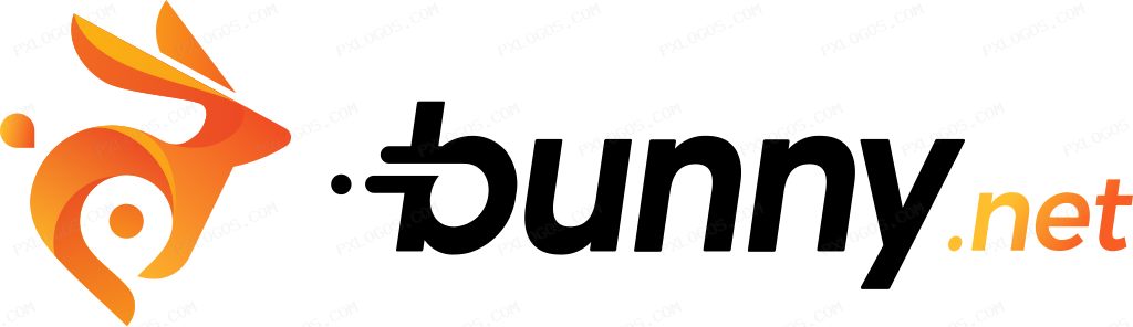 Bunny Net Wordmark Logo PNG with transparent background