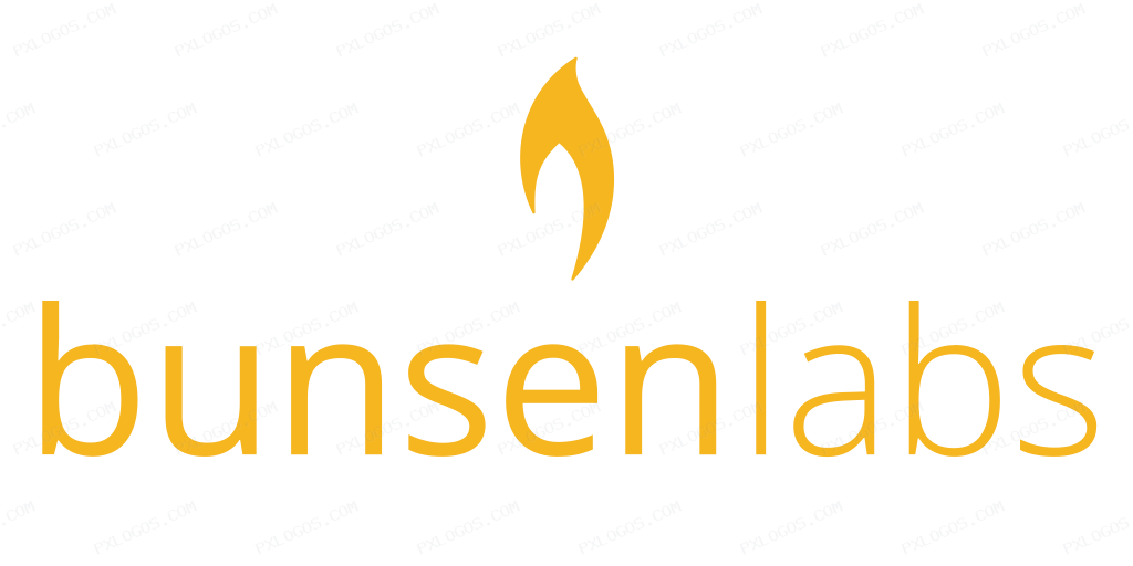 Bunsenlabs Wordmark Logo PNG with transparent background