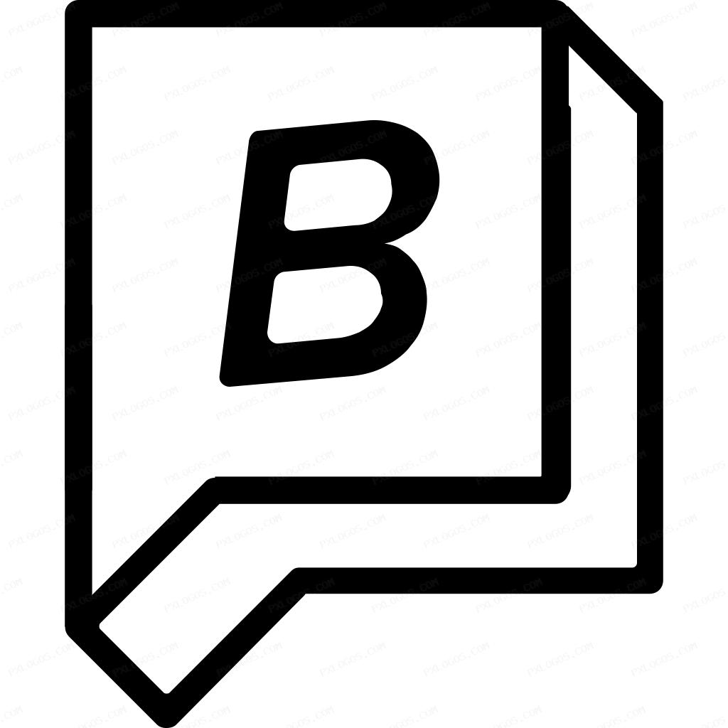 Bustle Logo PNG with transparent background