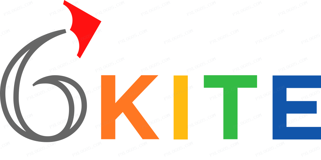 6kites Wordmark Logo PNG with transparent background