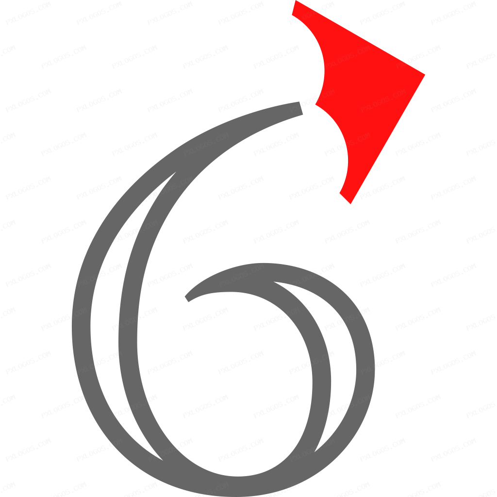 6kites Logo PNG with transparent background