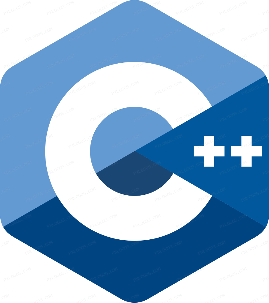 C Plusplus Logo PNG with transparent background