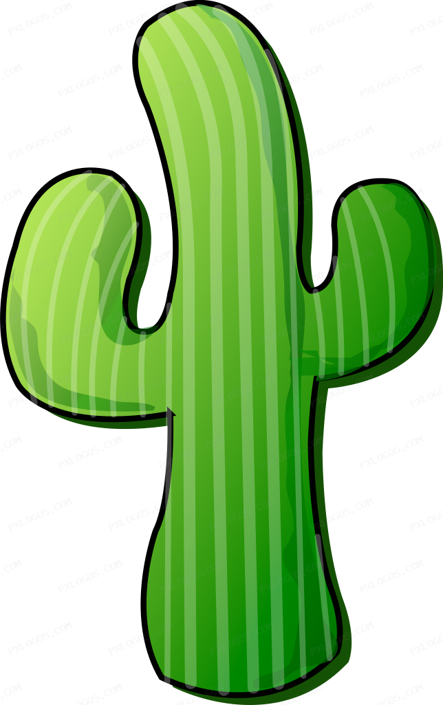 Cacti Logo PNG with transparent background