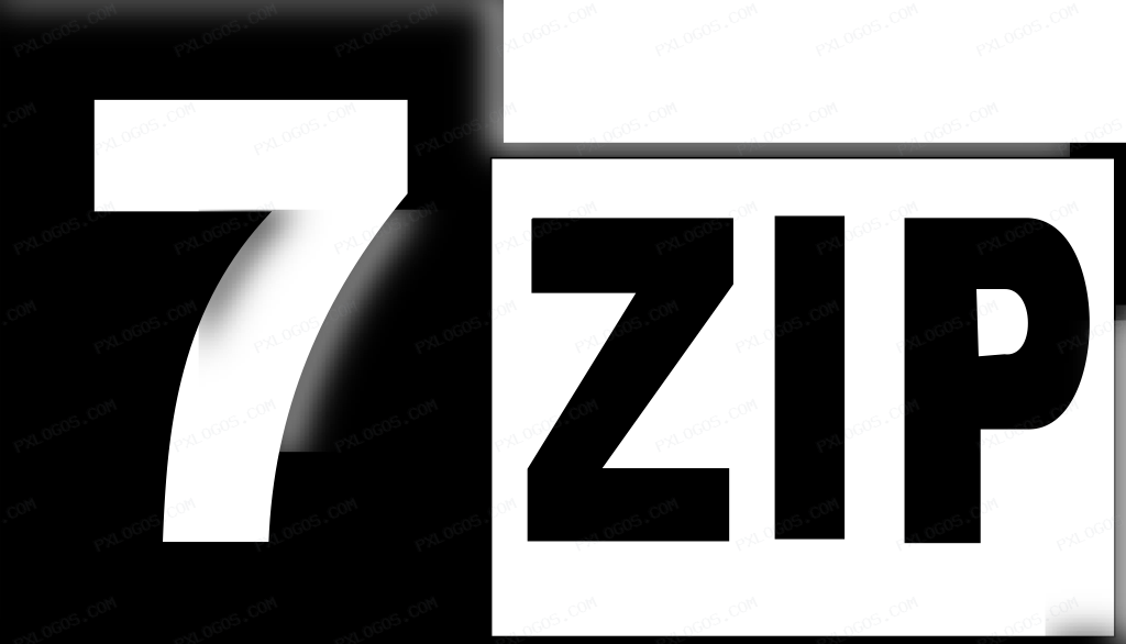 7zip Logo PNG with transparent background
