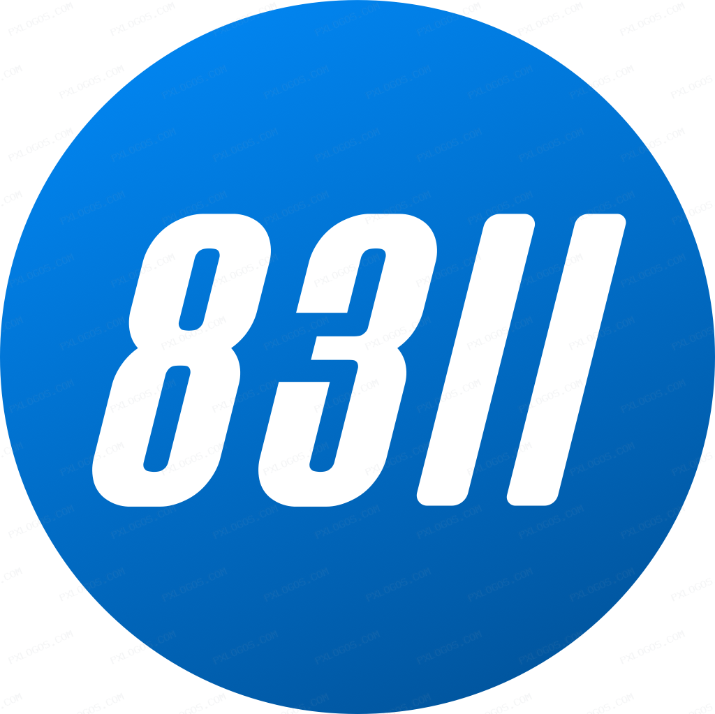 8311 Logo PNG with transparent background