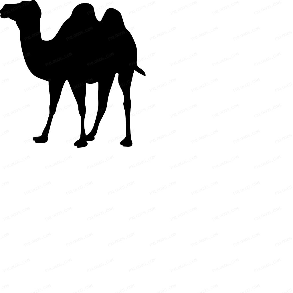 Camel Logo PNG with transparent background