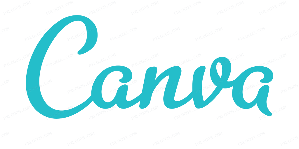 Canva Wordmark Logo PNG with transparent background
