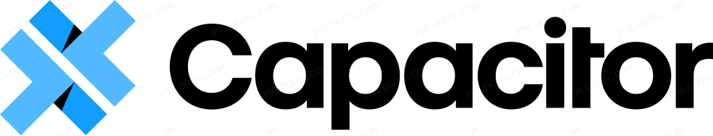 Capacitorjs Wordmark Logo PNG with transparent background