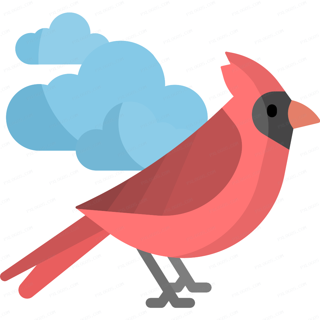 Cardinal Media Server Logo PNG with transparent background