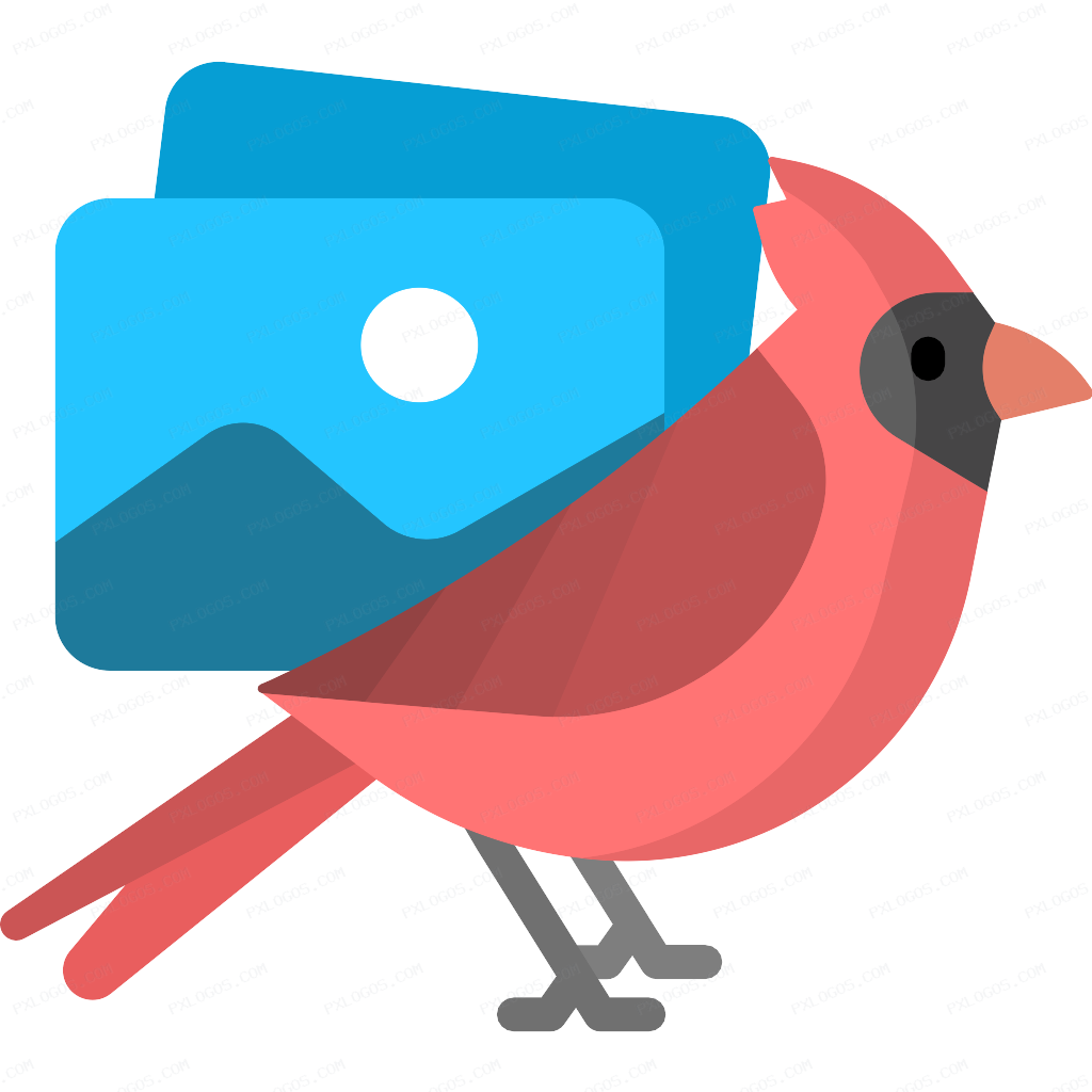 Cardinal Photos Logo PNG with transparent background