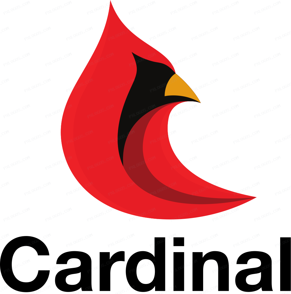 Cardinal Logo PNG with transparent background