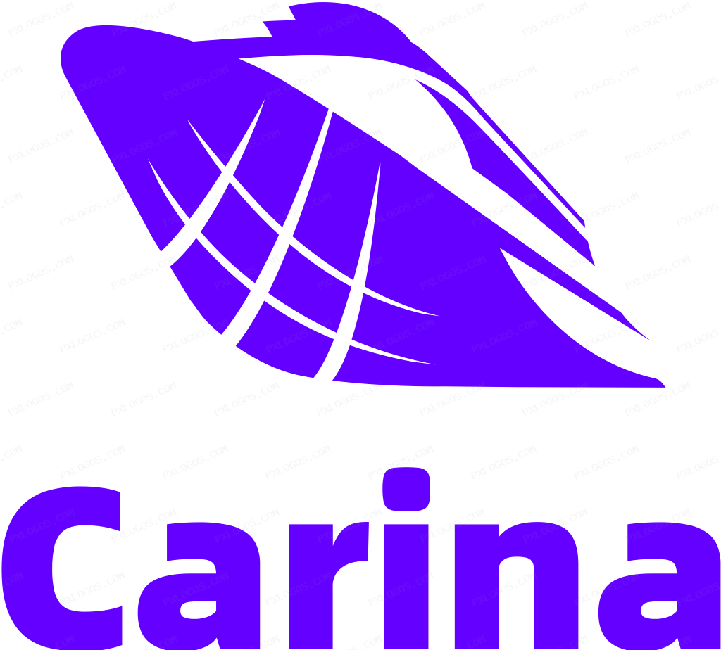 Carina Logo PNG with transparent background