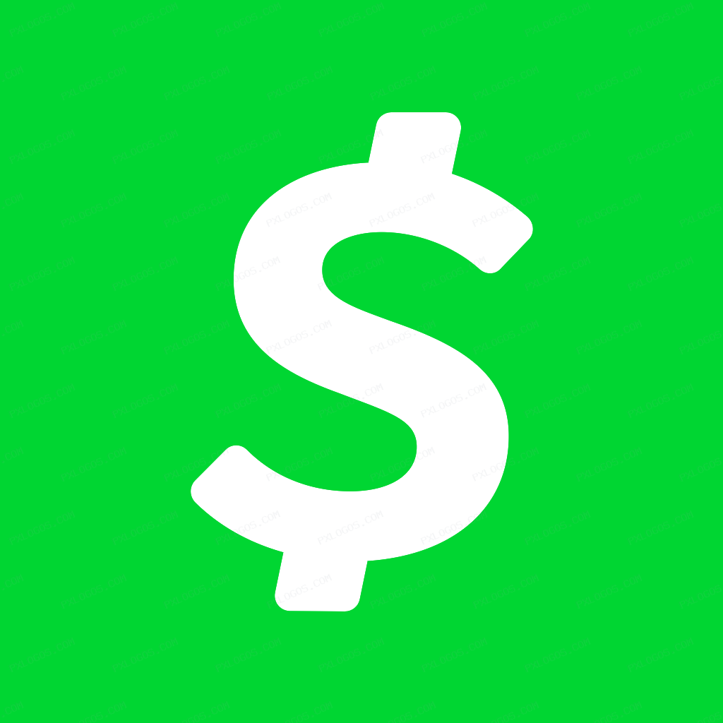 Cash App Logo PNG with transparent background
