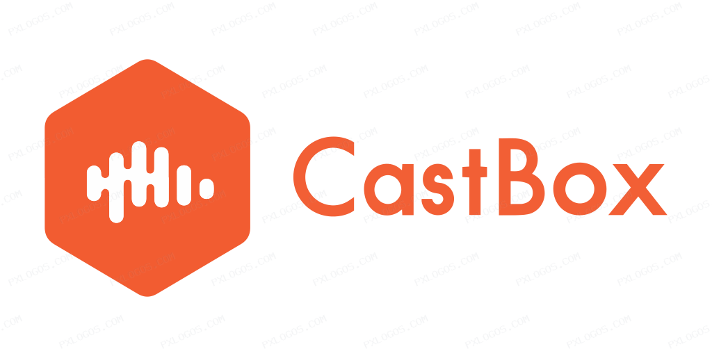 Castboxfm Wordmark Logo PNG with transparent background