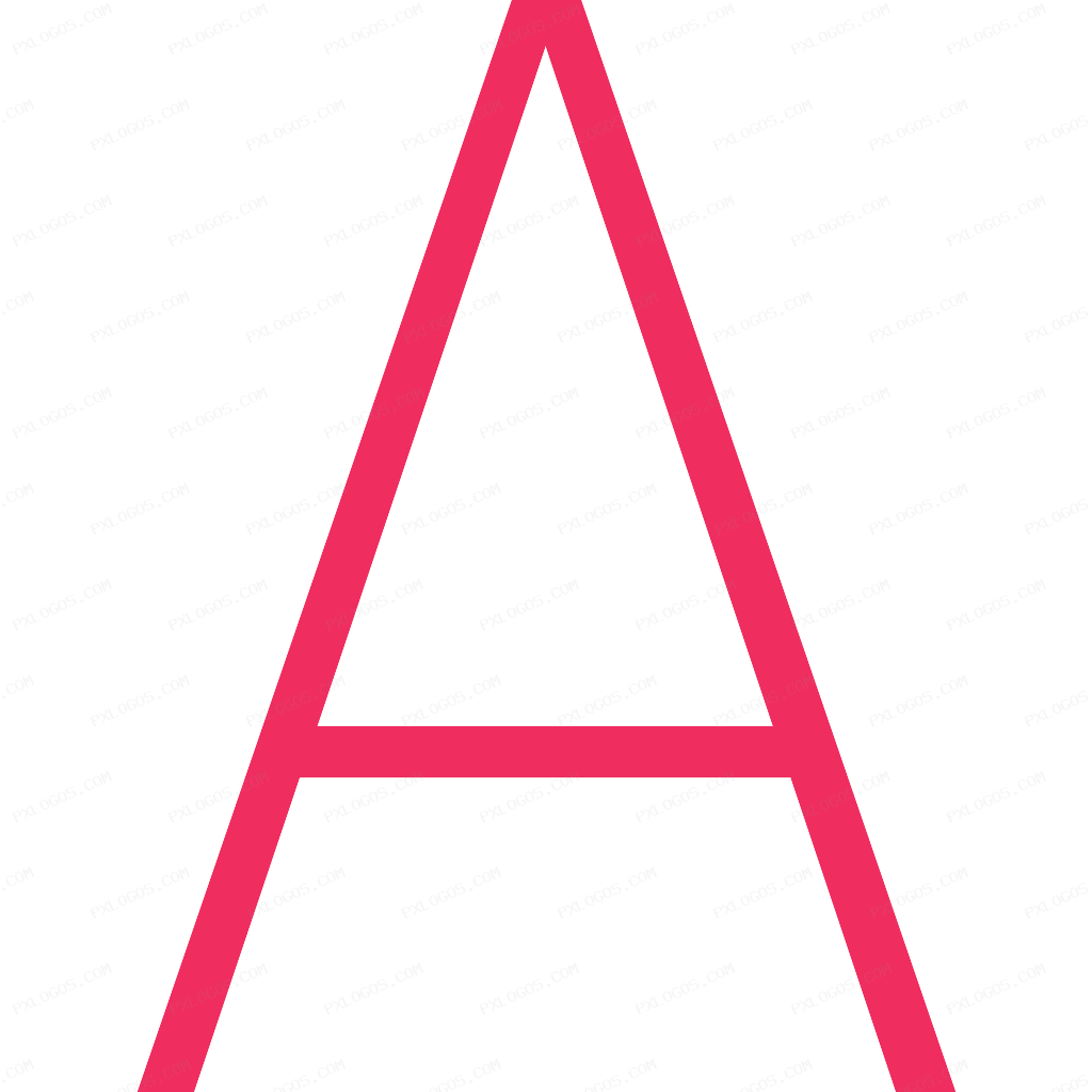 A-Frame Logo PNG with transparent background