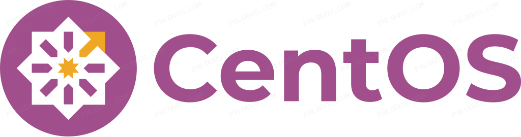 Centos Wordmark Logo PNG with transparent background
