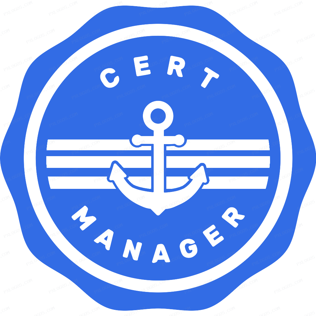 Cert Manager Logo PNG with transparent background