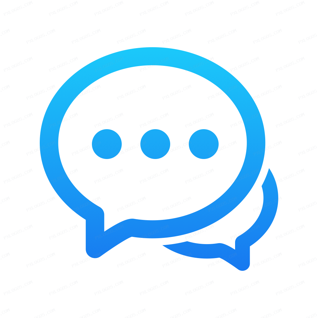 Chat Logo PNG with transparent background