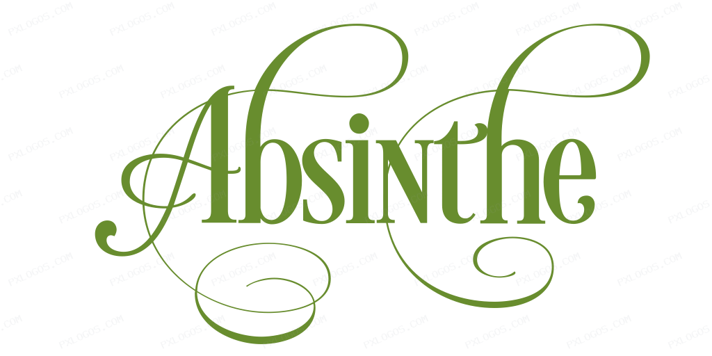Absinthe GraphQL Wordmark Logo PNG with transparent background