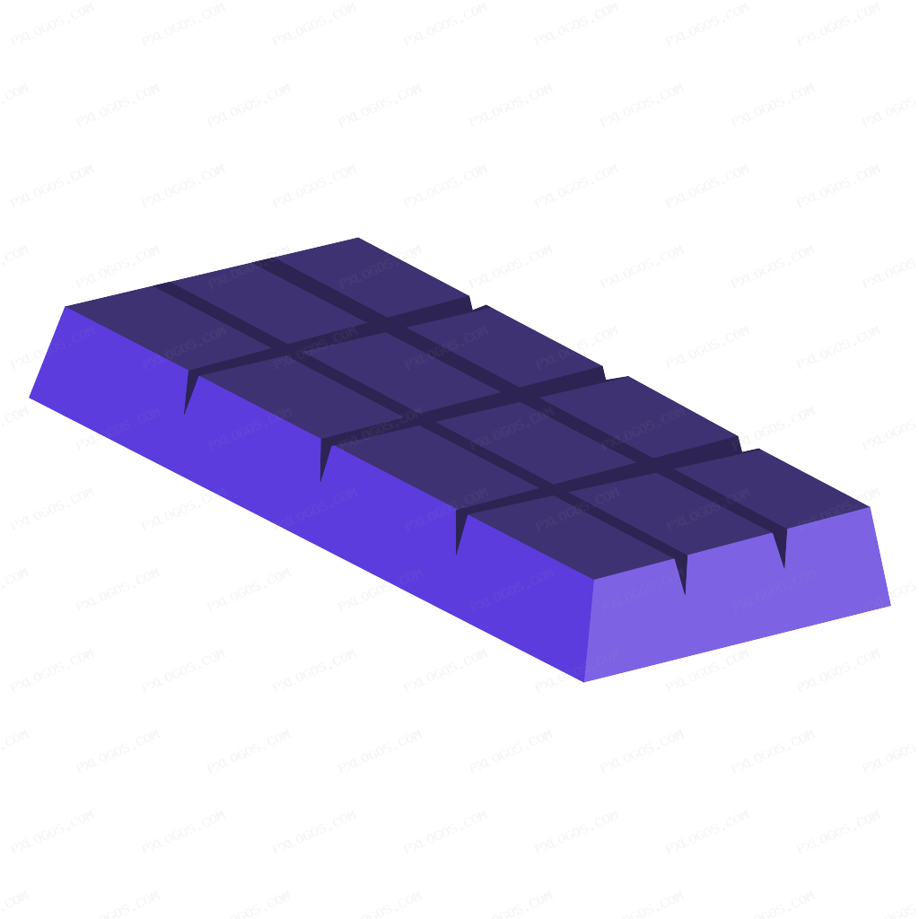Chocolate Logo PNG with transparent background