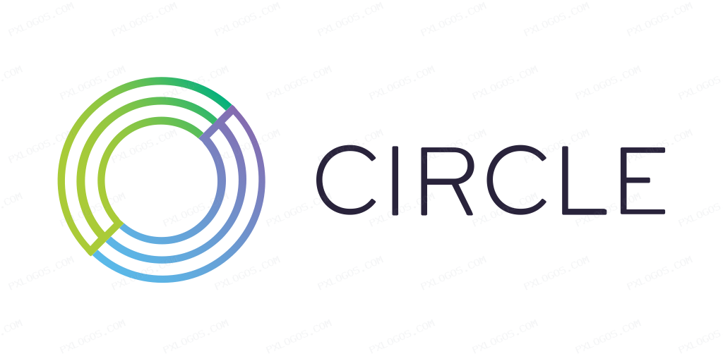 Circle Wordmark Logo PNG with transparent background