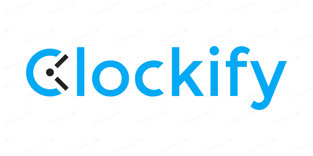 Clockifyme Wordmark Logo PNG with transparent background
