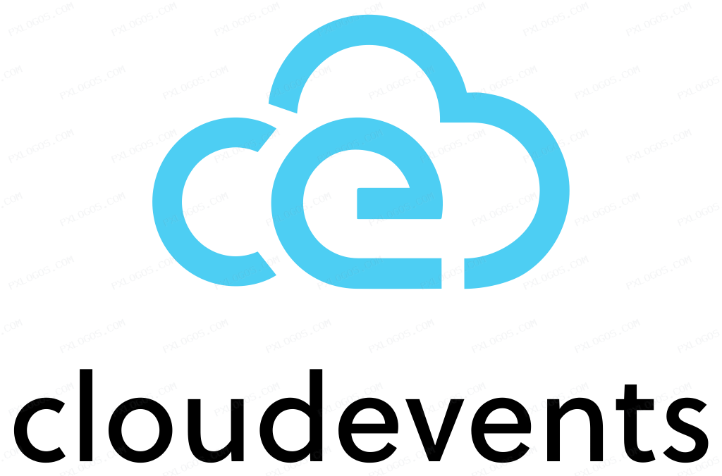 Cloud Events Logo PNG with transparent background