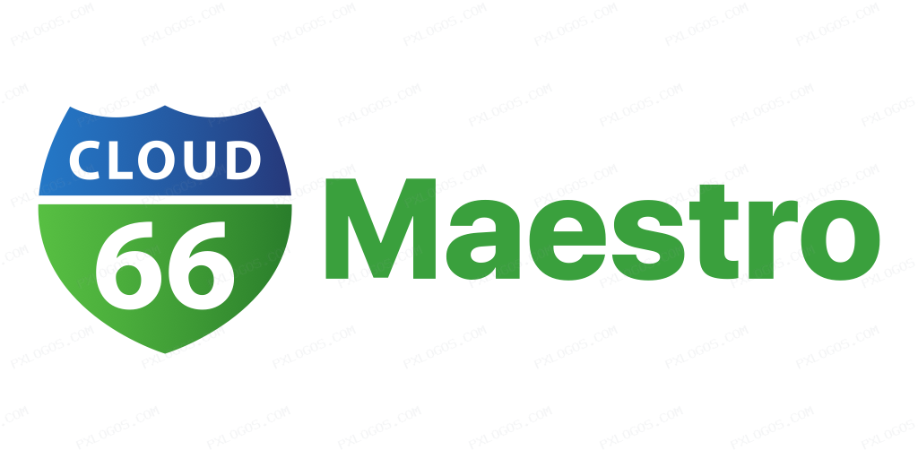 Cloud66 Maestro Wordmark Logo PNG with transparent background