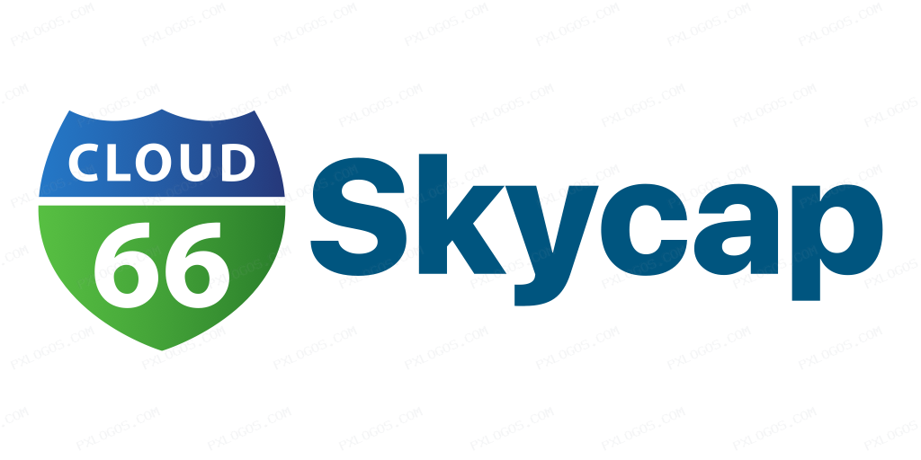 Cloud66 Skycap Wordmark Logo PNG with transparent background