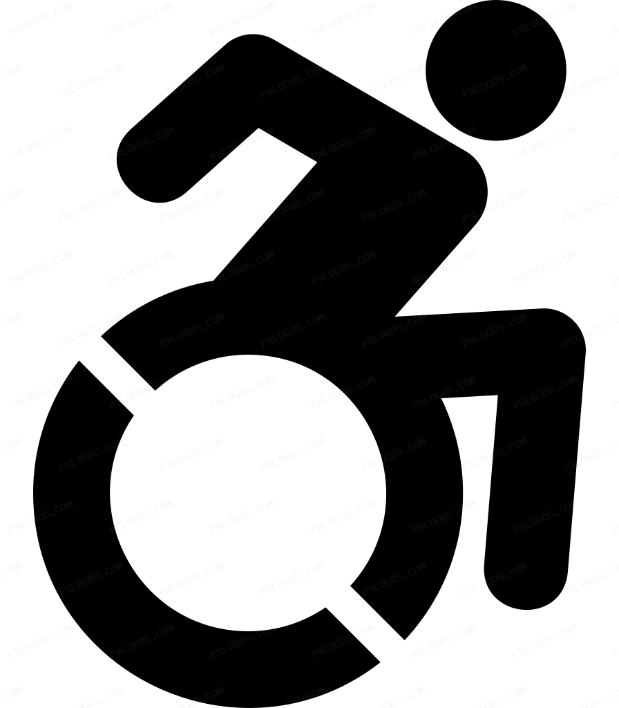 Accessible Icon Logo PNG with transparent background
