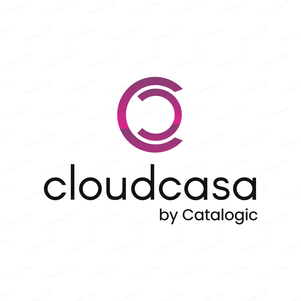 Cloudcasa By Catalogic Logo PNG with transparent background