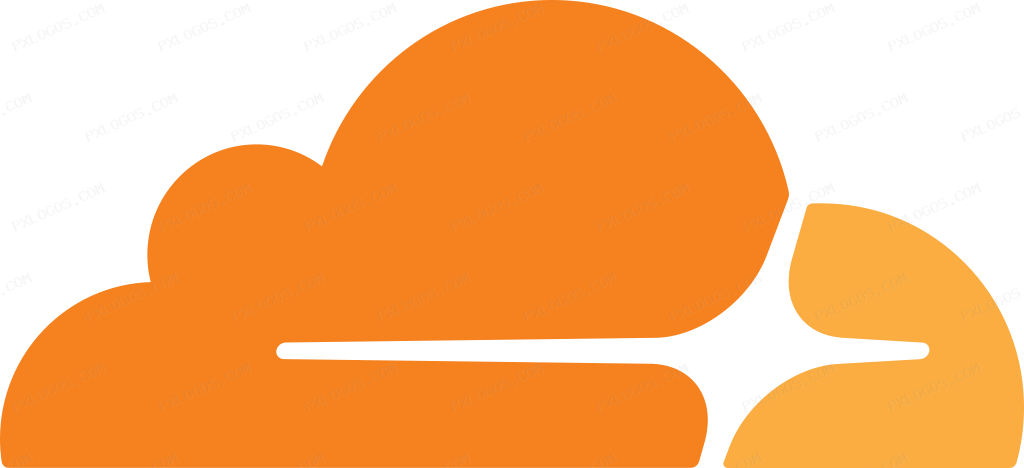 Cloudflare Logo PNG with transparent background