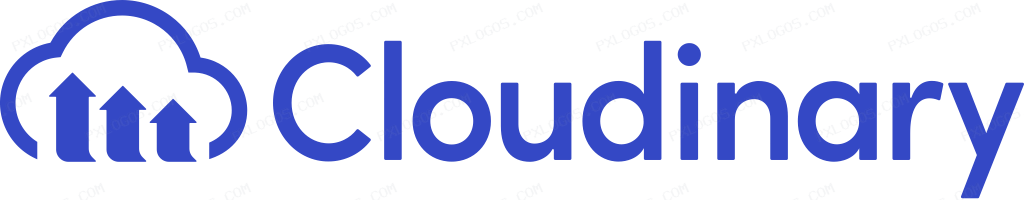 Cloudinary Wordmark Logo PNG with transparent background