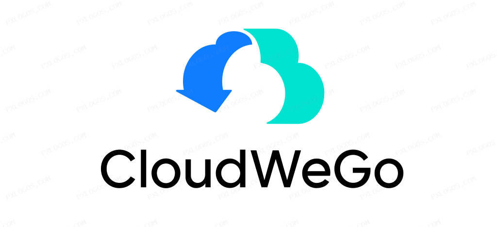 Cloudwego Logo PNG with transparent background