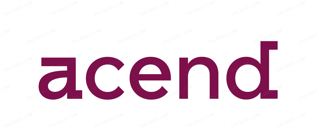 Acend Logo PNG with transparent background
