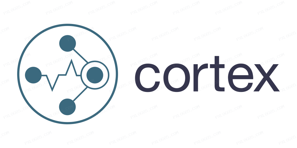Cncfio Cortex Wordmark Logo PNG with transparent background