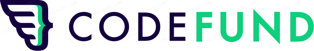 Codefund Wordmark Logo PNG with transparent background