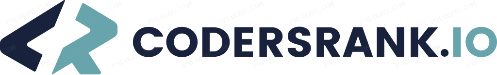 Codersrank Wordmark Logo PNG with transparent background