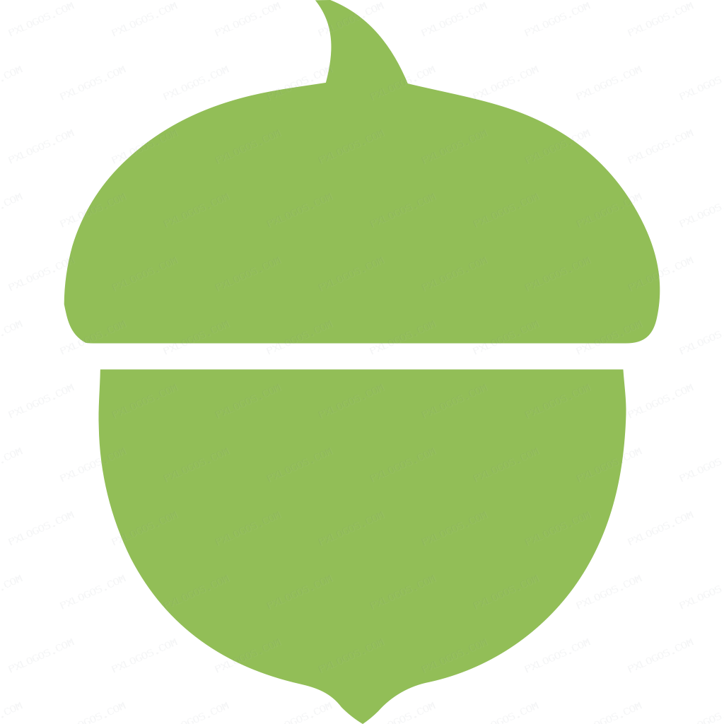 Acorns Logo PNG with transparent background