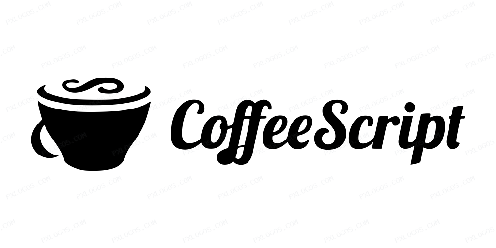 Coffeescript Wordmark Logo PNG with transparent background