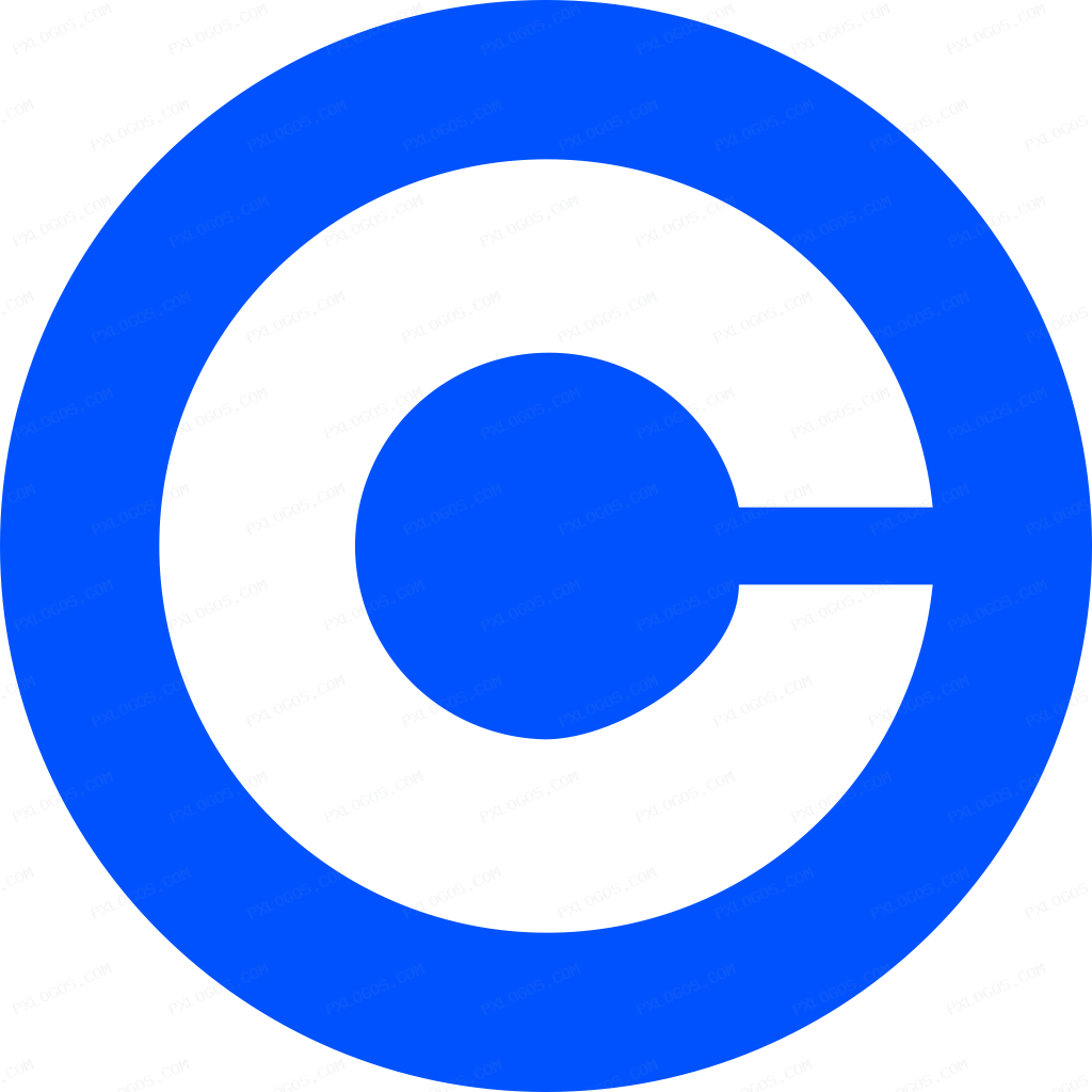 Coinbase Logo PNG with transparent background